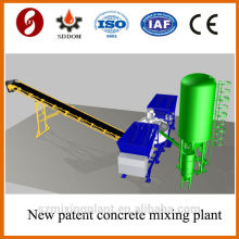 Patente de productos nuevos 20-25m3 / h de hormigón móvil de la planta de mezcla, planta de hormigón de mezcla.Planta de hormigón